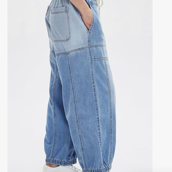 Pull On Barrel Jeans L-XL - Picture 4 of 9